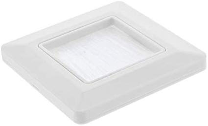 InLine® 78501 Frame with Brush Hole for TV White RAL9010