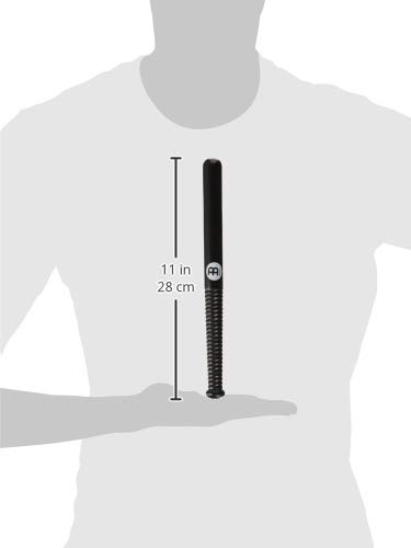 Meinl Percussion Cowbell Beater - Beater for Cowbell Instrument - Ribbed Handle - Length 27 cm - Siam Oak, Black (COW1BK) - Image 2