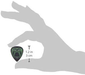 Jim Dunlop Ph112T1.14 Fang Pick Tin EA - Black, 1.14 mm - Image 4