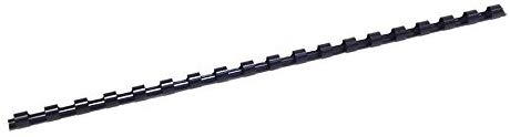 Fellowes Value 8mm Binding Combs - Black (Pack of 100), 8 mm