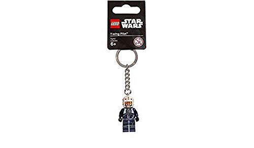 Lego Star Wars Y-Wing Pilot Keyring / Key Chain - Official LEGO Product, Black