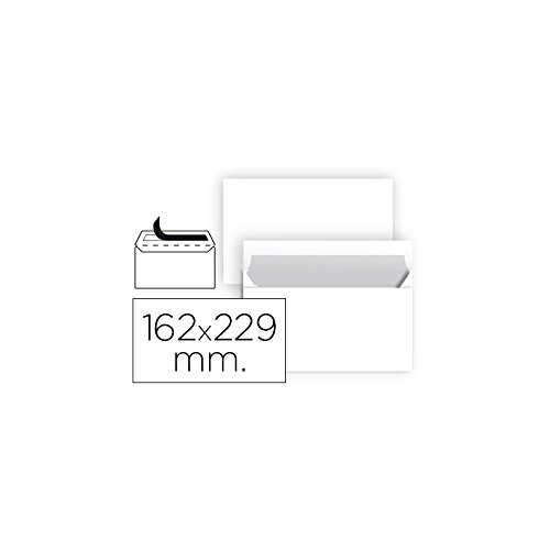 Liderpapel SB84 Envelopes Pack of 25 White, C5