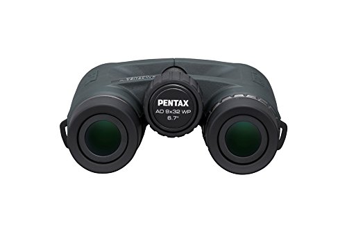 Pentax AD 9 x 32 WP Roof Prism Binocular, Green, 9x32 - Image 2