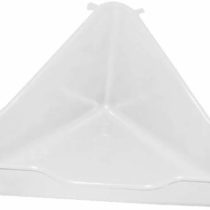 Little Friends Corner Litter Tray for Small Animals, Creamy White