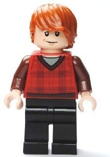 LEGO Harry Potter: Ron Weasley (Tartan Vest) Minifigure