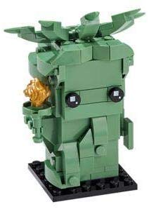 LEGO Brickheadz Lady Liberty #93 Set 40367, Green, Medium - Image 3