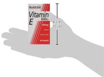 HealthAid Vitamin E 600iu - 60 Capsules, No, 60 count (Pack of 1) - Image 4