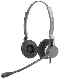 Jabra Biz 2300 Duo Noise Cancelling Headset, black, 1