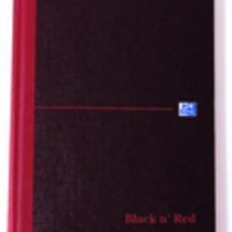 Black n Red Book Casebound 90gsm Ruled Indexed A-Z 192 Pages A5 Ref H67197 [Pack of 5]