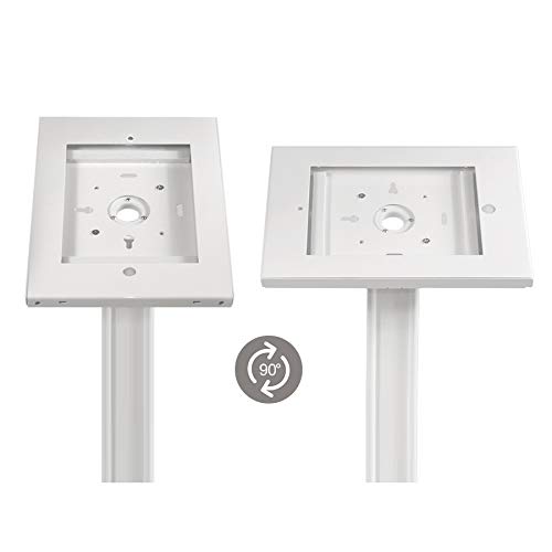 Maclean Lockable Tablet Desk Mount Stand Secure Anti Theft Holder Universal Desk Tablet Stand for Public Displays Lock Anti Theft iPad Samsung (MC-678) - Image 4