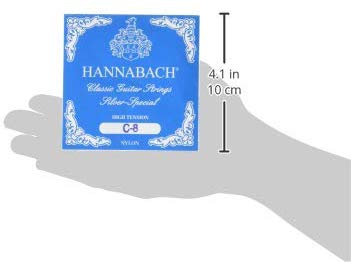 Hannabach 652608 Single C8 String for Classic Guitar, C/8, C/8 - Image 3