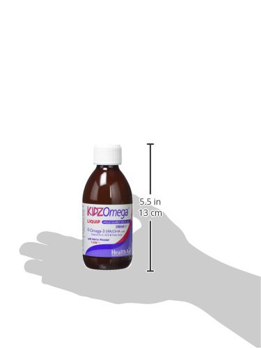 HealthAid Kidz Omega Liquid 200ml, White, 200 ml (Pack of 1) - Image 4