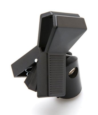 Hosa MHR-122 Spring-Clip Microphone Clip, schwarz