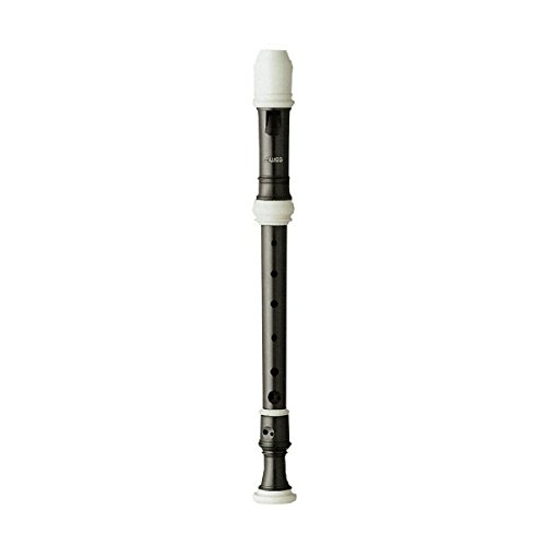 Aulos 503B Symphony Soprano / Descant Recorder, white,black