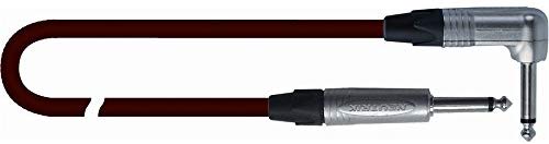 Quiklok Quiksilver – A5 Cable for Instrument of Music with Angled Jack 6.35 mm Mono