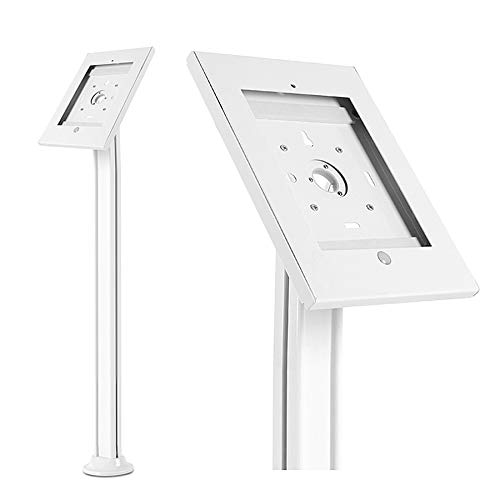 Maclean Lockable Tablet Desk Mount Stand Secure Anti Theft Holder Universal Desk Tablet Stand for Public Displays Lock Anti Theft iPad Samsung (MC-678) - Image 2