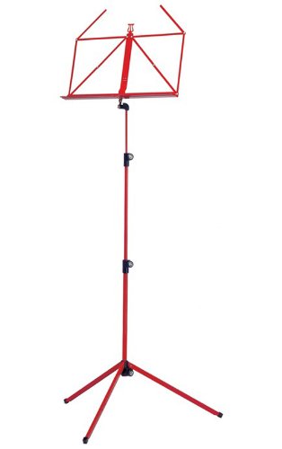 Konig & Meyer Red metal folding desk - 100-1-59