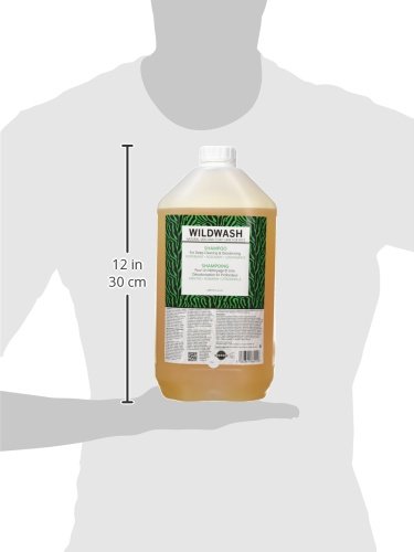 WildWash Deep Clean Shampoo for Dogs 5ltr, Peppermint and Rosemary for Clean Smelling Hair Eradicates All Odours Even Fox Poo - Image 2