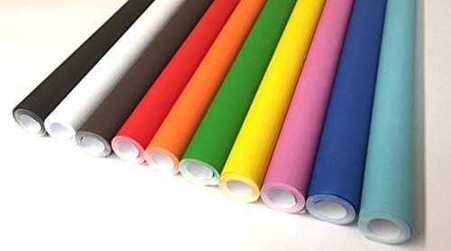 House of Card & Paper HCP991 10 m x 76 cm Display Paper Poster Rolls - Yellow (Pack of 2) - Image 2