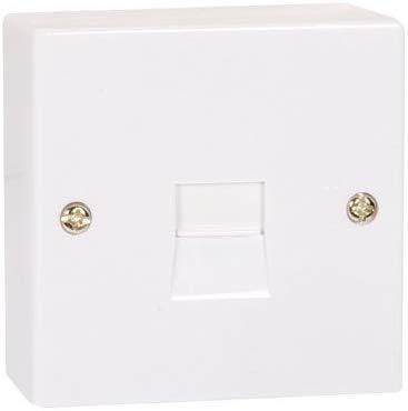 Philex 19876PB 2/3A Telephone Surface Extension Socket I.D.C. Terminals ...