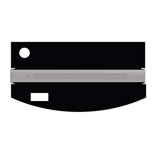 iQuatics Universal Fish Tank Lid Replacement, Vision 260 With Holes, Schwarzer ABS-Kunststoff