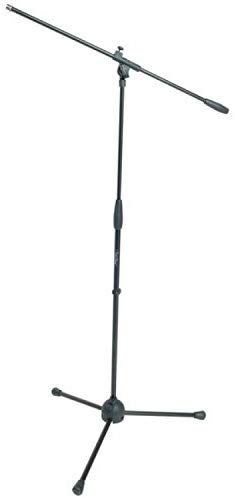 Proel RSM180 Microphone stand with boom, tripod nylon base, Matt Black