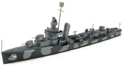 Tamiya 300031911-1:700 WL US Navy Destroyer Hammann, Model Plane, Navy Blue, 1/700