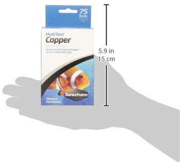 Seachem MultiTest Copper Test Kit, 75 tests, CYAN - Image 4