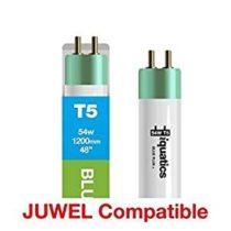 iQuatics Juwel Compatible Aquarium Fluorescent Light Bulb T5 (3 Pack), Blue Plus, 54w 1200mm 48”