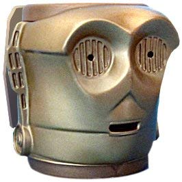 Joy Toy 43059 "Star Wars C3-PO 3D Plastic Cup, Bronze, standard size