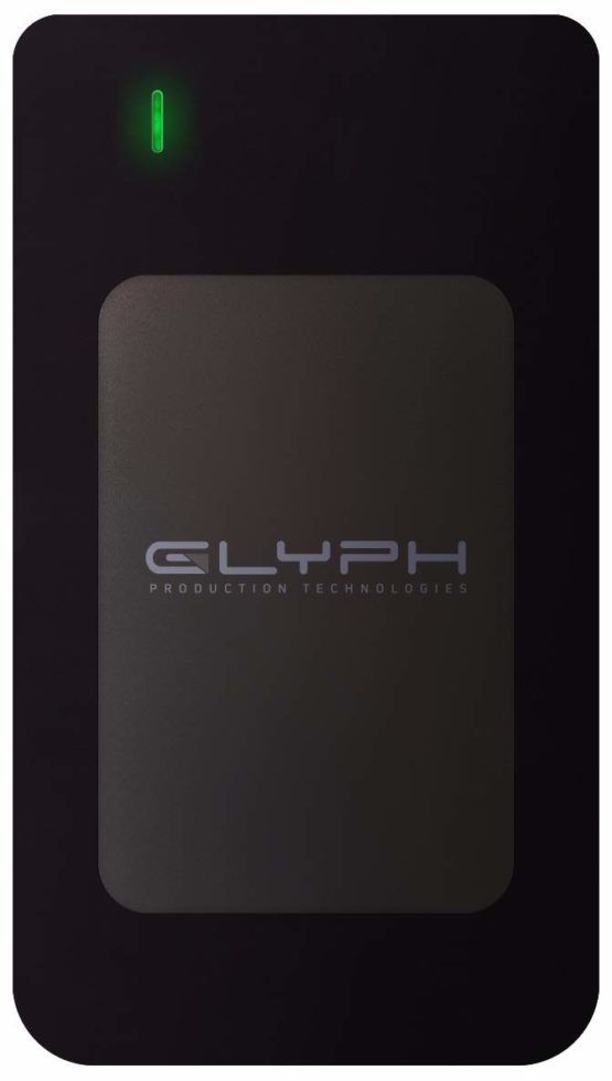 Glyph Atom RAID USB 3.1 Type-C External Solid State Drive (1TB, Black)