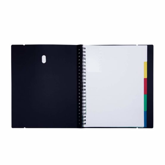 Grafoplás 39405010 - Folder, 50 Sleeves, in & Out System, A4, Black - Image 3