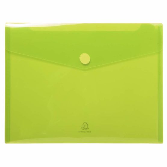 Exacompta File with Velcro Closure A4 24 x 31.5 56420e Pack of 5 Assorted Colours - Image 4