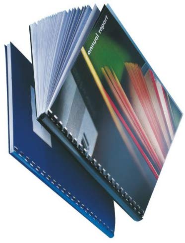 Leitz Plastic Comb Binding Spines 6mm Black - Pack of 100 - Image 2