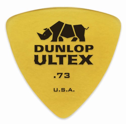 Jim Dunlop 426R.73 Guitar Picks, 0.73 mm, Yellow, 73mm