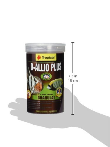 D-ALLIO PLUS GRANULAT 1000ml / 600g - multi-ingredient granules with garlic for discus and high-nutritional fish - Image 4