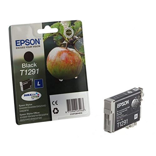 Epson T129140 Stylus SX420W/SX525WD/SX620FW Inkjet Cartridge, Black