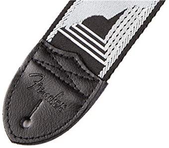 Fender Guitar Strap Monogrammed 2'' Black / Light Grey / Dark Grey - Image 2