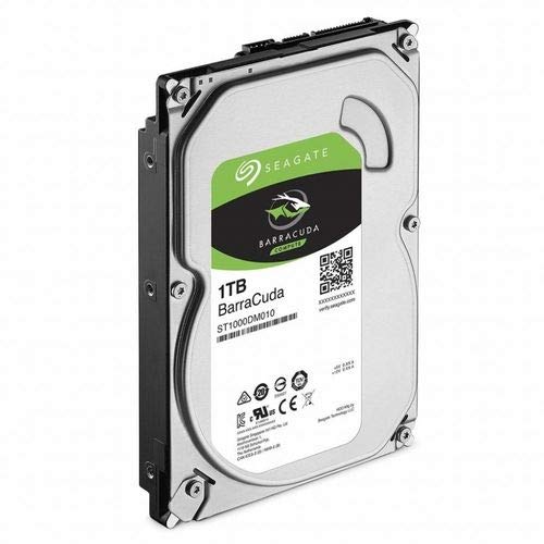Seagate ST1000DM010 Barracuda, Hard drive, 1 TB, internal, 3.5", SATA 6Gb/s, 7200 rpm, buffer: 64 MB