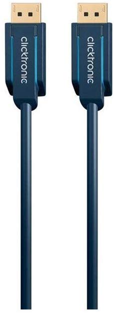 Clicktronic 70715 Casual Display Port Cable, 10m Length, Clear, 10.00 m - Image 4