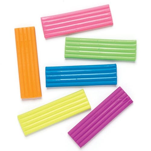 Baker Ross AR484 Mini Modelling Clay - Pack of 5, Ideal for School Workshops Home Art Activities and Colour Recognition - Image 2