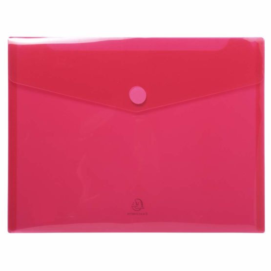 Exacompta File with Velcro Closure A4 24 x 31.5 56420e Pack of 5 Assorted Colours - Image 2