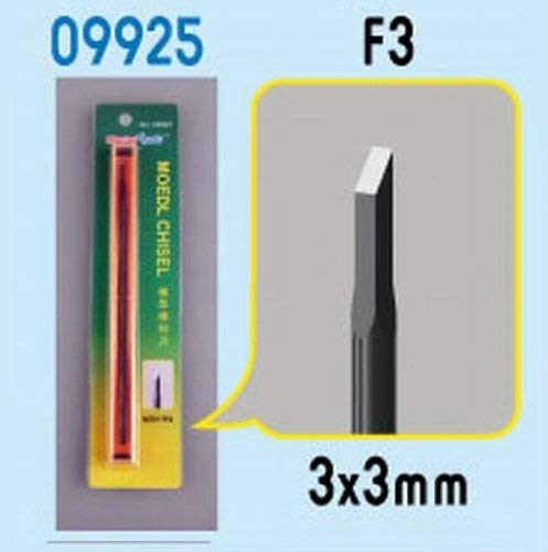Trumpeter 09925 Tool: F3 Chisel, 3 x 3 mm