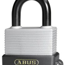ABUS 24989 Weather Sealed Stainless Steel Shackle Brass Padlock with 6402 Alike Keyed