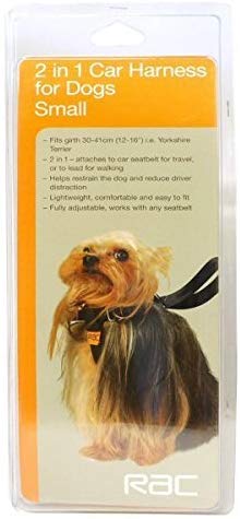 RAC Car Harness, Small, Black