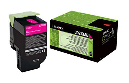 Lexmark 0734646497220 Original Laser Toner, Magenta