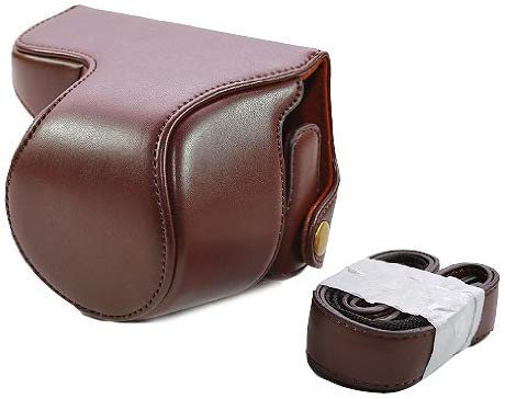 CamRepublic® -- New Brown Leather Case Bag Cover Pouch for Sony NEX3N, NEX 3N, NEX-3N - Image 2
