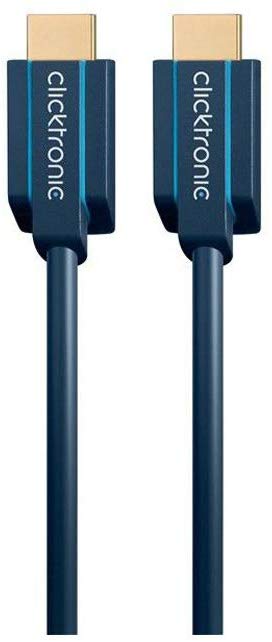 Clicktronic 70307 Casual High Speed HDMI Cable with Ethernet, 10m Length, Black, 10.00 m - Image 4