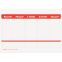 Esselte Printable Spine Label for Lever Arch Files, 75 mm Spine, 48 x 158 mm, Cardboard, 20820 - White, 50 Pieces