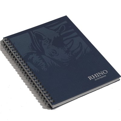 Rhino Stationery A5 Notebook, Blue